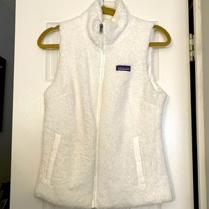 White Patagonia vest